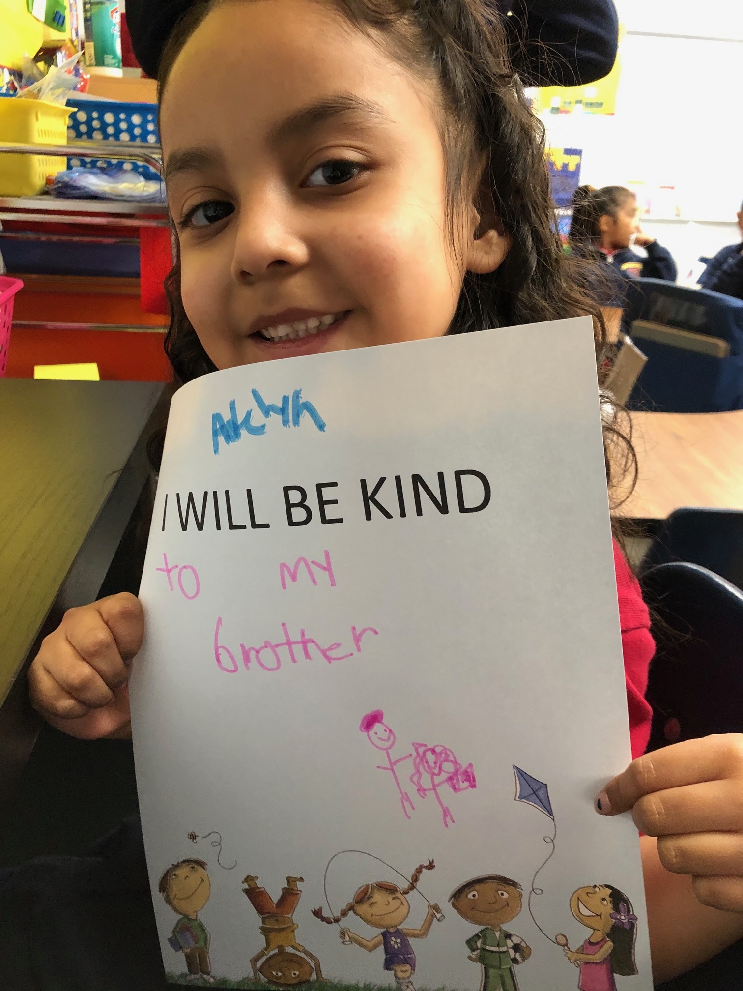 Kindergarteners Show How To Be Kind Scattering Kindness